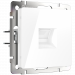 Телефонная розетка RJ-11 (белая) WL01-RJ-11
