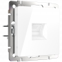 Телефонная розетка RJ-11 (белая) WL01-RJ-11