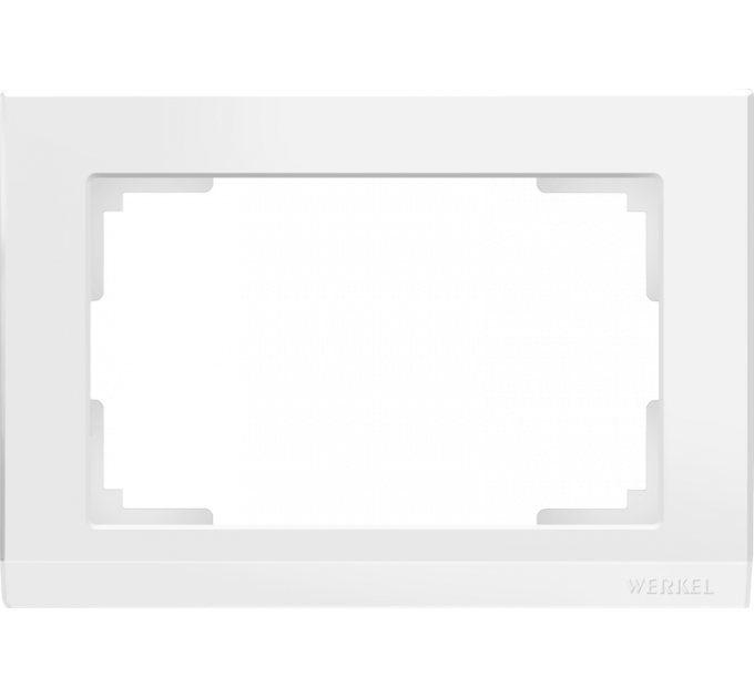 Рамка для двойной розетки (белый) WL04-Frame-01-DBL-white