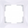 Рамка на 1 пост (белый, basic) WL03-Frame-01