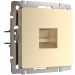 Розетка Ethernet RJ-45 (шампань) WL11-RJ-45