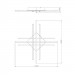 Потолочная люстра Cross Zumaline LED PL99829-6