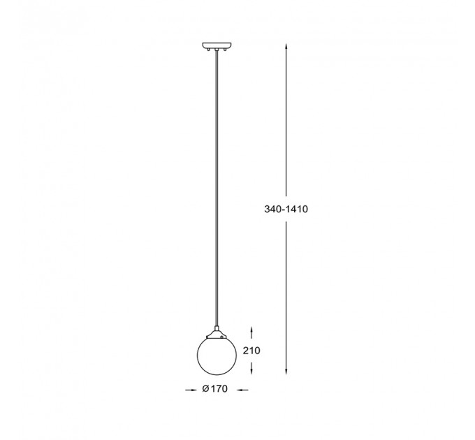 Подвесной светильник Riano Zumaline 1*40W Е27 P0454-01D-F7AC