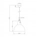 Подвесной светильник Cande Zumaline TS-110611P-CH