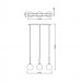 Подвесной светильник Monic Zumaline MD1629-3A(chrome)