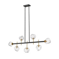Подвесная люстра Rock Zumaline 7*28W G9 хром P0488-07T-SEAC