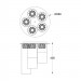 Потолочный светильник Gem Zumaline LED C0389-05F-B5AC