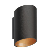 Настенный светильник Slice Zumaline WL 50603-BK/GD
