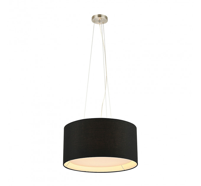 Подвесной светильник Cafe Zumaline 4*60W Е27 хром/черный RLD93139-4B