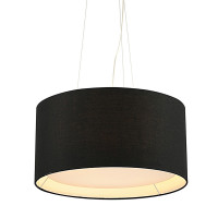 Подвесной светильник Cafe Zumaline 4*60W Е27 хром/черный RLD93139-4B