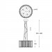 Подвесная люстра Ventus Zumaline P0465-05C-F4AC