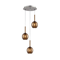 Подвесной светильник Monic Zumaline MD1629-3B(copper)