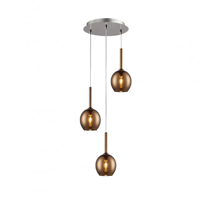 Подвесной светильник Monic Zumaline MD1629-3B(copper)