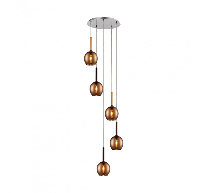 Подвесной светильник Monic Zumaline MD1629-5B(copper)