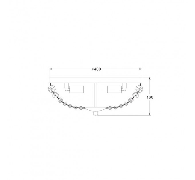 Потолочная люстра Cosi Zumaline 3*40W Е14 RLX94775-3