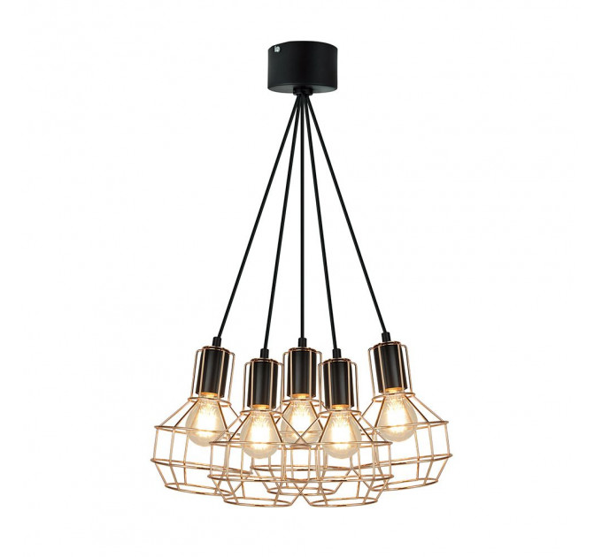 Подвесная люстра Giulio Zumaline 5*60W Е27 P12105-L-5