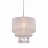 Классический подвесной светильник Leta Zumaline 1*60W Е27 хром/белый RLD93350-1W