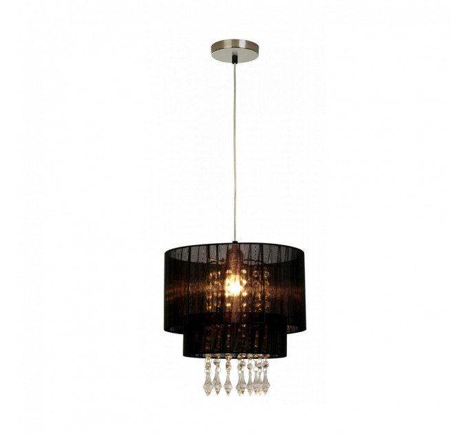 Классический подвесной светильник Leta Zumaline 1*60W Е27 черный RLD93350-L1B